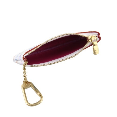 ルイヴィトン コインケース LVxTM ポシェット・クレ マルチカラー LOUIS VUITTON M28388 マルチカラー ホワイト