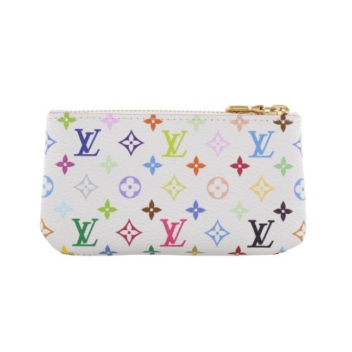 ルイヴィトン コインケース LVxTM ポシェット・クレ マルチカラー LOUIS VUITTON M28388 マルチカラー ホワイト
