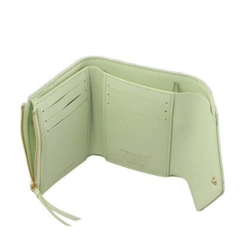 ルイヴィトン 三つ折り財布 モノグラム ポルトフォイユ・ヴィクトリーヌ グリーン LOUIS VUITTON M27681 ヴェール アニエール
