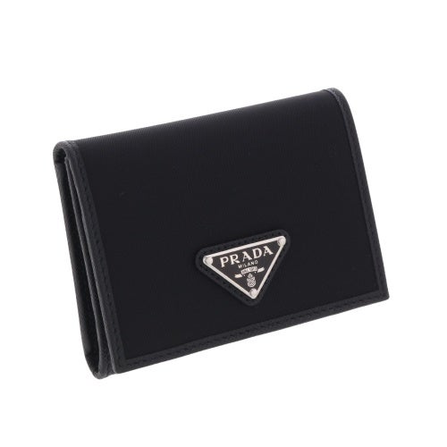 プラダ 三つ折り財布 レディース ブラック PRADA 2MH041 2DMH F0002
