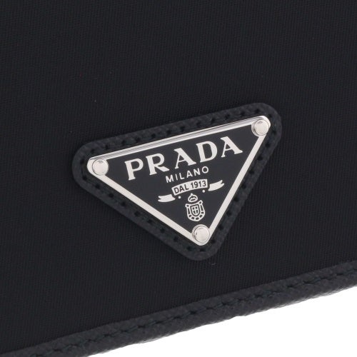 プラダ 三つ折り財布 レディース ブラック PRADA 2MH041 2DMH F0002