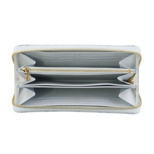 ルイヴィトン 長財布 モノグラム ジッピー・ウォレット ブルー LOUIS VUITTON M27686 ブルー クーリエ