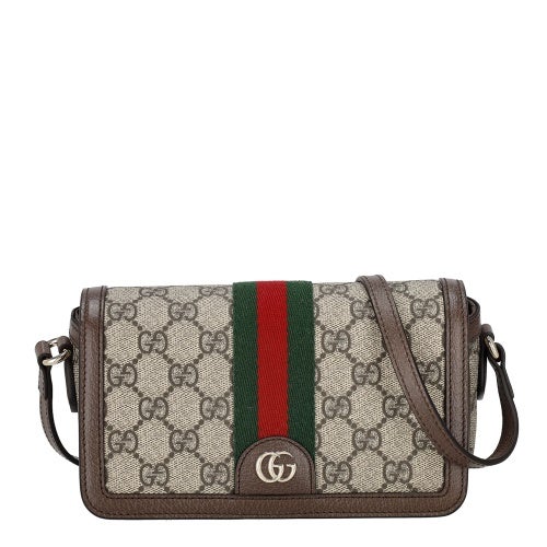 グッチ ショルダーバッグ レディース オフィディア ミニ ショルダーバッグ ブラウン GUCCI 838471 FAE0P 9746