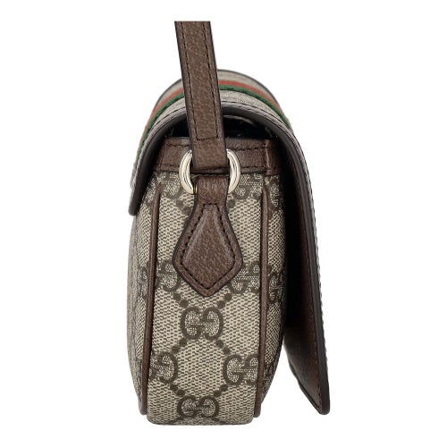 グッチ ショルダーバッグ レディース オフィディア ミニ ショルダーバッグ ブラウン GUCCI 838471 FAE0P 9746