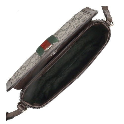 ★最終処分★GUCCIグッチ 財布　ミニショルダー ダークブラウン　JA4015 グッチシマ グッチ 財布 GUCCI 長財布 メンズ マイクログッチシマ