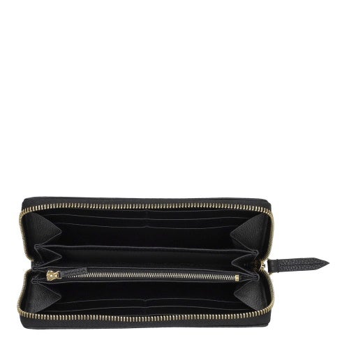 グッチ 長財布 レディース GGマーモント ジップアラウンドウォレット ブラック GUCCI 456117 AAE5E 1069