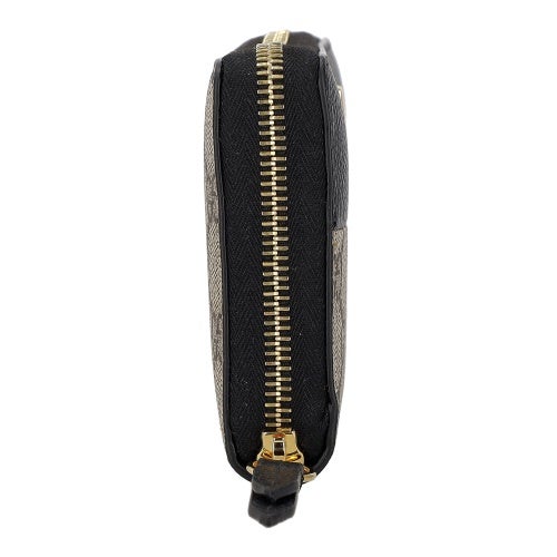 グッチ 長財布 レディース GGマーモント ジップアラウンドウォレット ブラック GUCCI 456117 AAE5E 1069