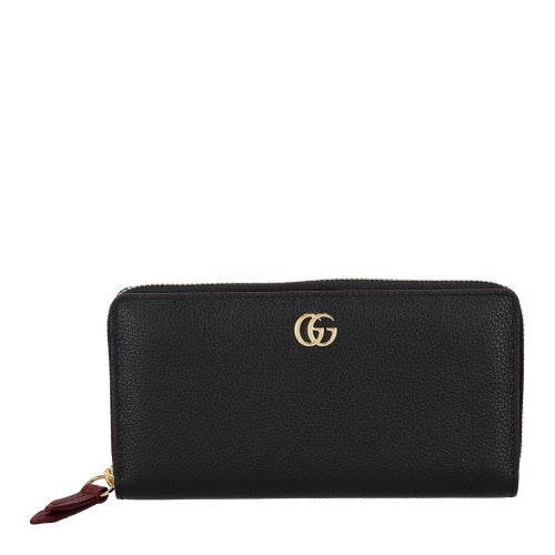 GUCCI＊〔GGマーモント〕ジップアラウンド ウォレット GUCCI（グッチ） 長財布 レディース GGマーモント ジップアラウンド