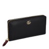 グッチ 長財布 レディース GGマーモント ジップアラウンドウォレット ブラック GUCCI 456117 AAE5F 1062