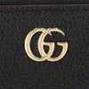 グッチ 長財布 レディース GGマーモント ジップアラウンドウォレット ブラック GUCCI 456117 AAE5F 1062