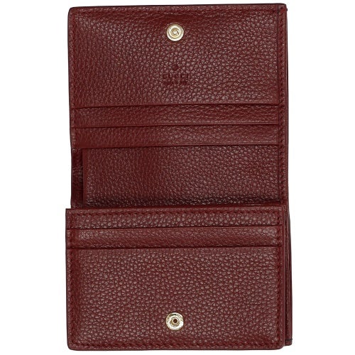 グッチ 二つ折り財布 レディース ブラック GUCCI 456126 AAE5F 1062