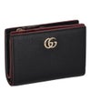 グッチ 二つ折り財布 レディース ダブルＧ バイカラー スモールウォレット ブラック GUCCI 772738 AAE5F 1062