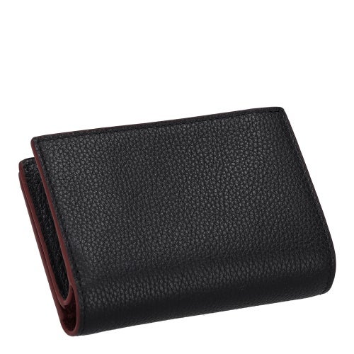 グッチ 二つ折り財布 レディース ダブルＧ バイカラー スモールウォレット ブラック GUCCI 772738 AAE5F 1062