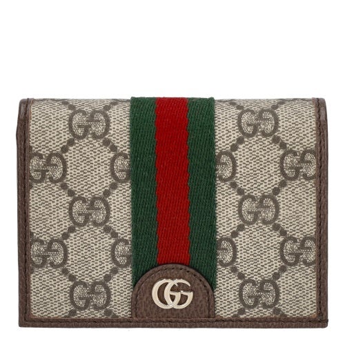 グッチ 二つ折り財布 レディース オフィディア スモールウォレット ブラウン GUCCI 838487 FAE0L 9746
