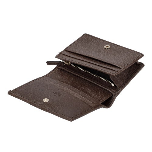 グッチ 二つ折り財布 レディース オフィディア スモールウォレット ブラウン GUCCI 838487 FAE0L 9746