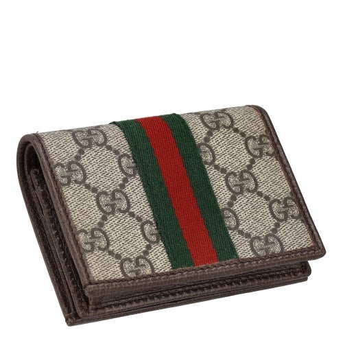 グッチ 二つ折り財布 レディース オフィディア スモールウォレット ブラウン GUCCI 838487 FAE0L 9746