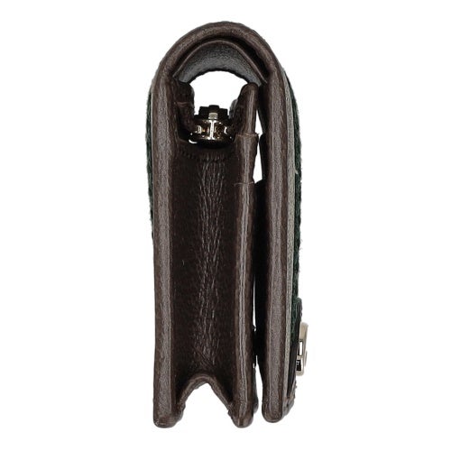 グッチ 二つ折り財布 レディース オフィディア スモールウォレット ブラウン GUCCI 838487 FAE0L 9746