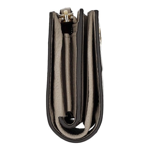 グッチ 二つ折り財布 レディース ダブルＧ バイカラー スモールウォレット ベージュ GUCCI 841360 AAE5E 9549