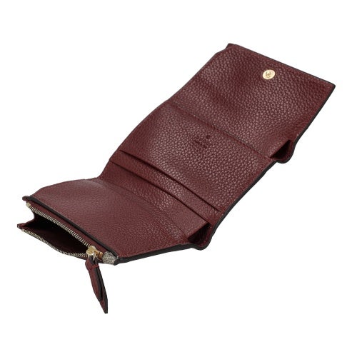 グッチ 三つ折り財布 レディース ダブルＧ バイカラー ミニ ウォレット レッド GUCCI 837957 AAE5E 6258