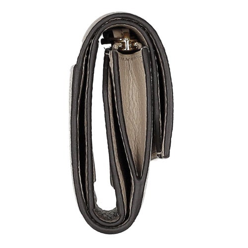 グッチ 三つ折り財布 レディース ダブルＧ バイカラー ミニ ウォレット ベージュ GUCCI 837957 AAE5E 9549