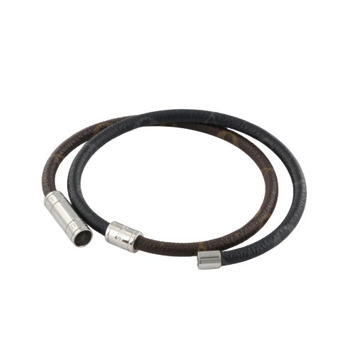 ルイヴィトン ブレスレット・キープ イット ブラウン LOUIS VUITTON M8154E