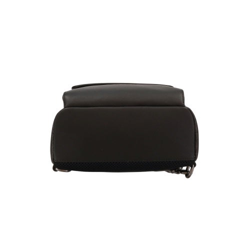 コーチ アウトレット ボディバッグ メンズ ターンロック スリング パック・シグネチャー キャンバス ブラック COACH OUTLET CAJ92 QBMI5 チャコール/ブラック