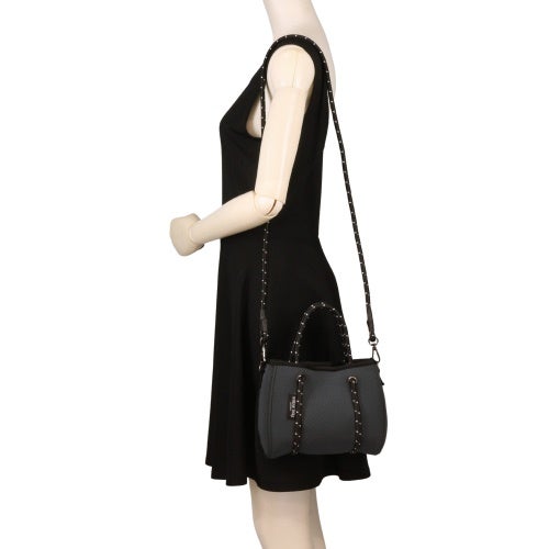 ウィローベイ ショルダーバッグ レディース グレー WILLOW BAY 1091 CHARCOAL