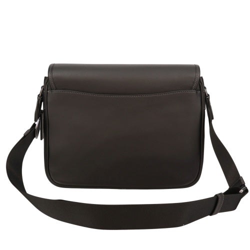 コーチ アウトレット ショルダーバッグ メンズ レーサー メッセンジャー ブラック COACH OUTLET CU110 QBBK