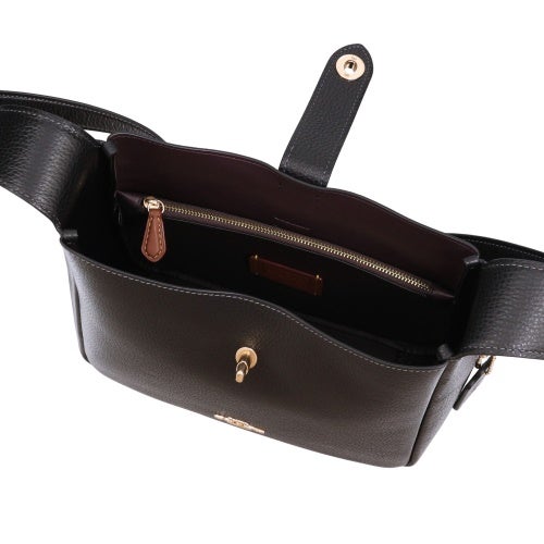 コーチ アウトレット ショルダーバッグ レディース ハドリー コンバーチブル クロスボディ バッグ ブラック COACH OUTLET CW002 IMBLK