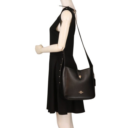 コーチ アウトレット ショルダーバッグ レディース ハドリー コンバーチブル クロスボディ バッグ ブラック COACH OUTLET CW002 IMBLK