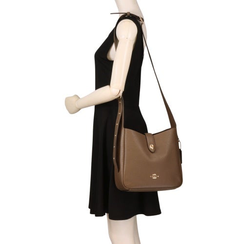 コーチ アウトレット ショルダーバッグ レディース ハドリー コンバーチブル クロスボディ バッグ ブラウン COACH OUTLET CW002 IMV2R ダークストーン