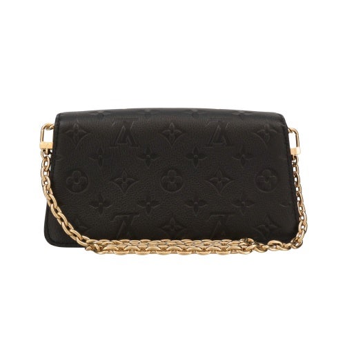 ルイヴィトン ショルダーバッグ モノグラム アンプラント ウォレット オン チェーン・メティス ブラック LOUIS VUITTON M82637 ノワール