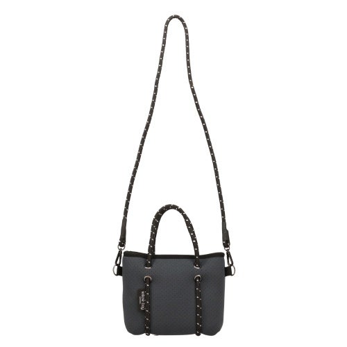 ウィローベイ ショルダーバッグ レディース Boutique Tiny Neoprene Zip Tote グレー WILLOW BAY 1171 CHARCOAL