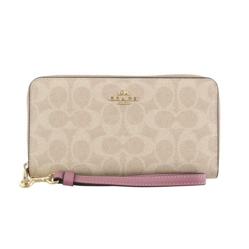 コーチ アウトレット 長財布 レディース ピンク COACH OUTLET C4451 SV