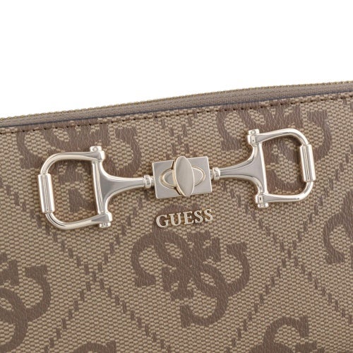 ゲス 長財布 レディース ブラウン GUESS OS9924146 LATTE LOGO | GINZA