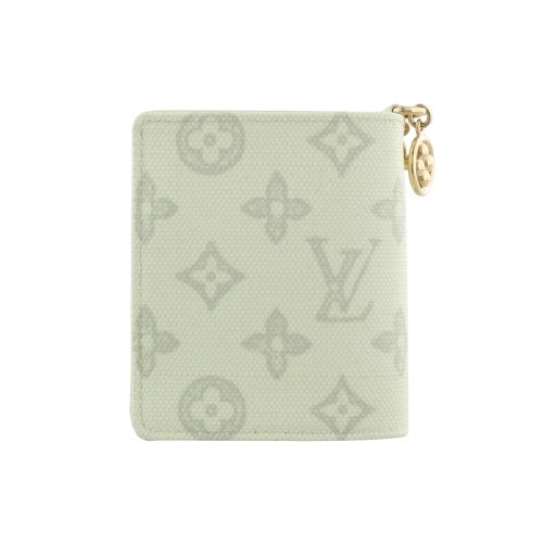 ルイヴィトン 二つ折り財布 モノグラム ポケットウォレット・LVチャーム グリーン LOUIS VUITTON M27679 ヴェール アニエール