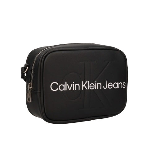   JEANS ショルダーバッグブラック 財布2点お買い得 カルバンクライン ショルダーバッグ レディース CAMERA BAG ブラック