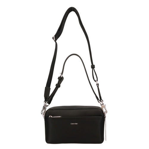 カルバンクライン ショルダーバッグ レディース DBL STRPS CMR ブラック Calvin Klein LV04F3094G UB1 BLACK