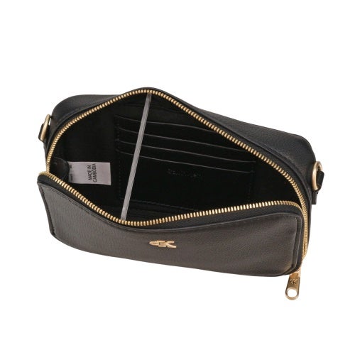 カルバンクライン ショルダーバッグ レディース MINIMAL MONO CAMERA BAG ブラック Calvin Klein LV04K1086G UB1 BLACK