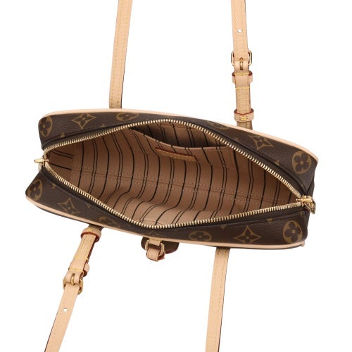 ルイヴィトン ショルダーバッグ モノグラム ハング・オン ブラウン LOUIS VUITTON M47031