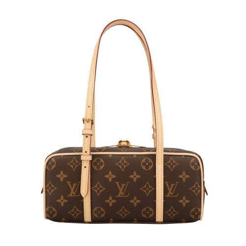 ルイヴィトン ショルダーバッグ モノグラム ハング・オン ブラウン LOUIS VUITTON M47031