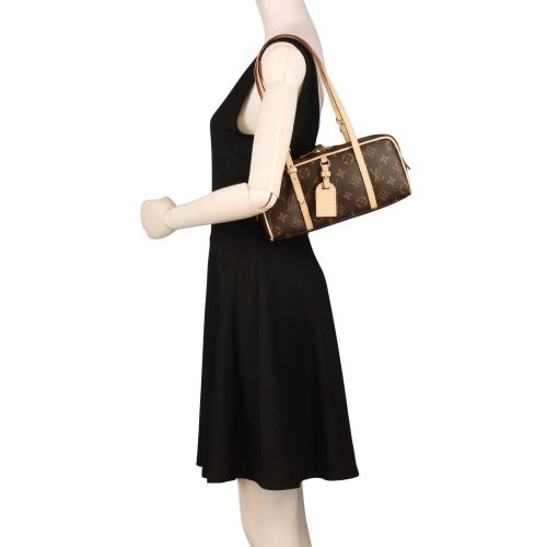 ルイヴィトン ショルダーバッグ モノグラム ハング・オン ブラウン LOUIS VUITTON M47031