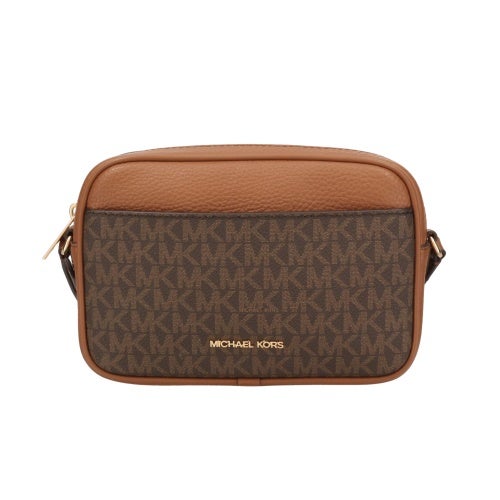 マイケルコース ショルダーバッグ ブラウン レザー A687 MICHAEL KORS