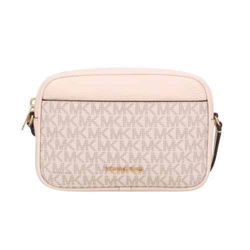 MK バッグ ショルダーバッグ MICHAEL KORS ショルダーバッグ 斜め掛け キャンバス MKシグネチャー
