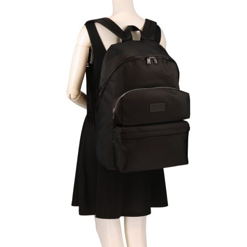 エムエム 6 メゾンマルジェラ リュックサック バックパック レディース THREE PCKT BACKPACK ブラック Maison Margiela SB5WA0006P8504 T8013 BLACK