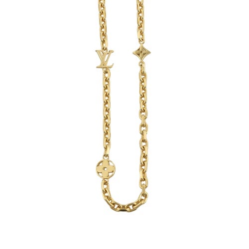 ルイヴィトン ネックレス チェーン・LV ユアーズ ゴールド LOUIS VUITTON M02740 ゴールド