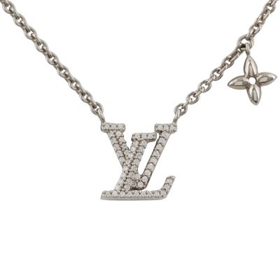 ルイヴィトン ネックレス・LV アイコニック シルバー LOUIS VUITTON 
