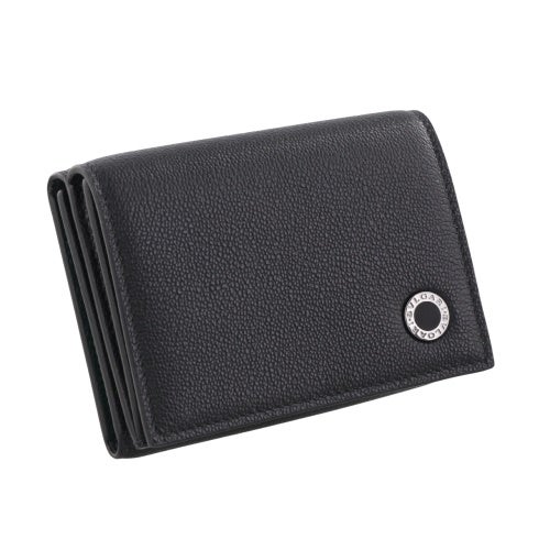 ブルガリ 三つ折り財布 レディース ブラック BVLGARI 291681 BLACK