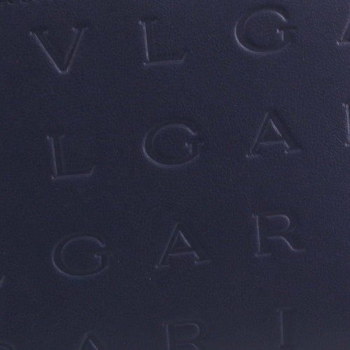 ブルガリ 二つ折り財布 レディース ネイビー BVLGARI 292913 Blue Dark