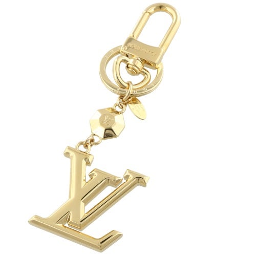ルイヴィトン キーリング キーホルダー・LV ファセット ゴールド LOUIS VUITTON M65216